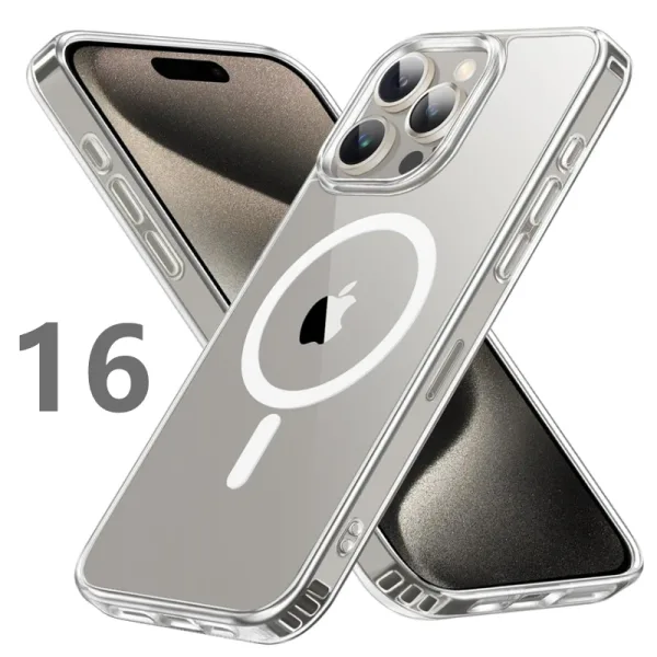 Coque iPhone 11,12,13,14,15,16, plus, pro max transparent